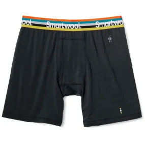 Caleçon Men's Merino 150 Pattern Boxer Brief - Charcoal