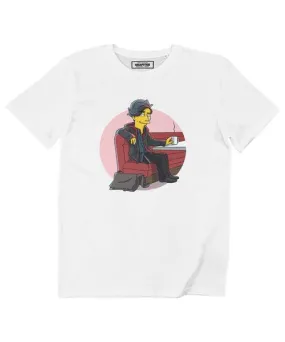 T-shirt Jughead Simpsonized - Tee-shirt Riverdale x Simpsons | Grafitee
